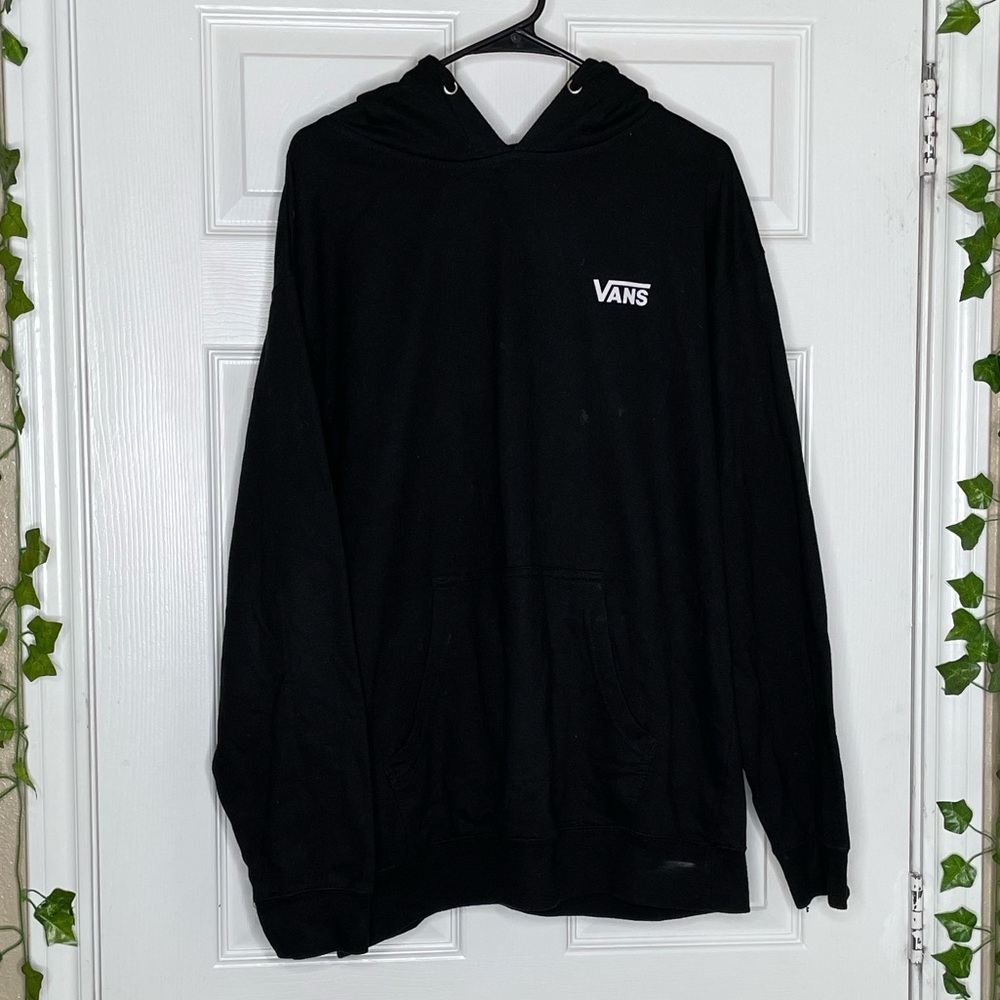 Vans Big Check Box Black & White Hoodie